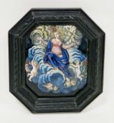 Nicolas I Laudin (1628-1698 Limoges), 17th century Limoges enamel on copper plaque depicting the