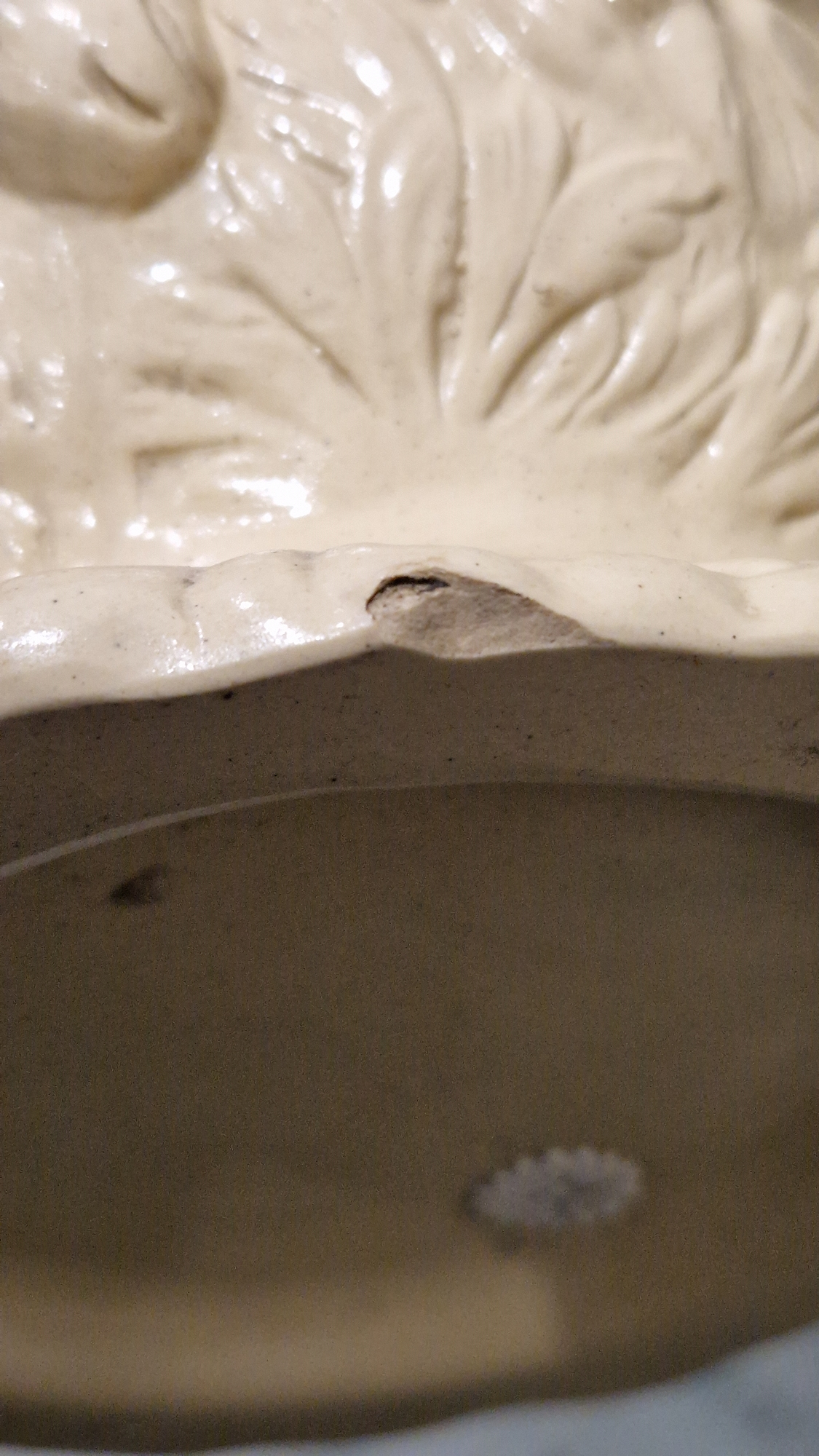 Hill Pottery Company (Burslem) parian figure of Palmerston, standing beside an inscribed column, - Image 2 of 17