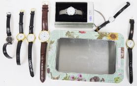 Collection of seven wrist watches including Limit, Sekonda, Citron, Lorus and M&S collection
