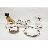 Royal Albert bone china Old Country Roses pattern part  dinner and breakfast service, printed