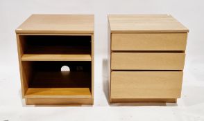 Beaver & Tapley veneered chest of three long graduated drawers with a the 'Wishful Company of