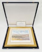 H.R.H. The Prince of Wales (b.1948) Ballochbuie, Balmoral, April coloured lithograph reproduced from