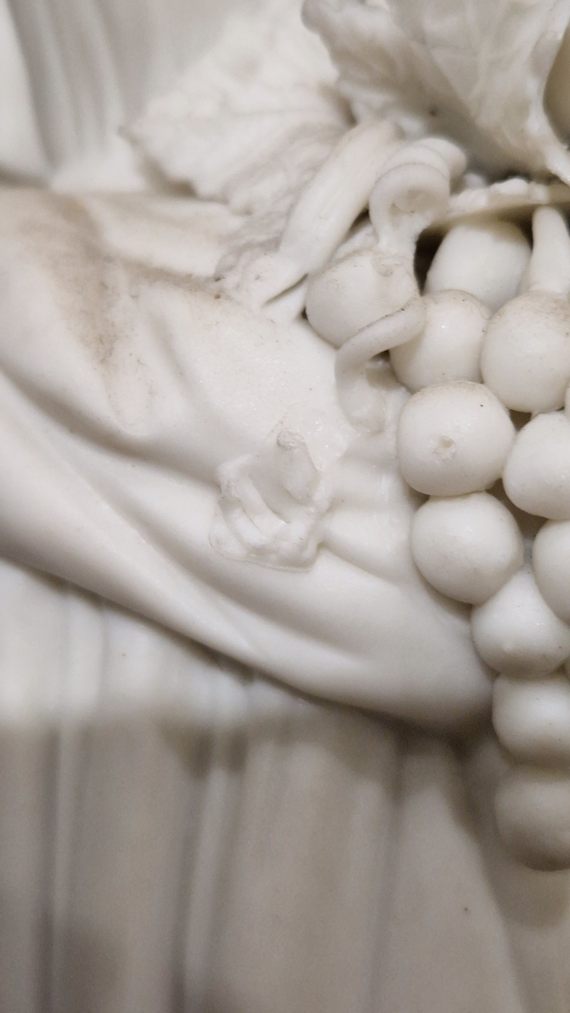 Hill Pottery Company (Burslem) parian figure of Palmerston, standing beside an inscribed column, - Image 17 of 17