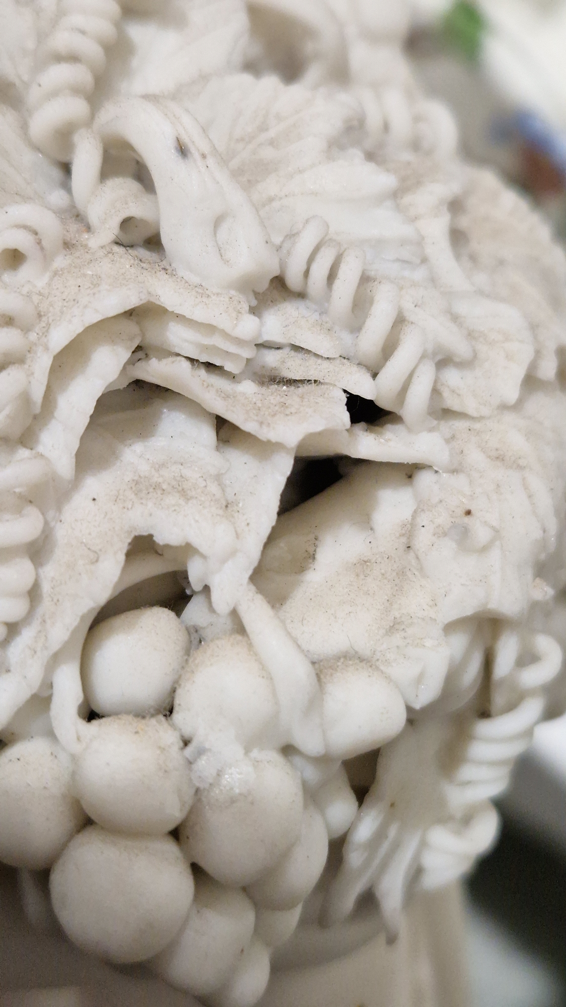 Hill Pottery Company (Burslem) parian figure of Palmerston, standing beside an inscribed column, - Image 14 of 17