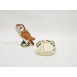 Clarice Cliff (Newport Pottery) Art Deco wall pocket, printed and painted marks, moulded with a