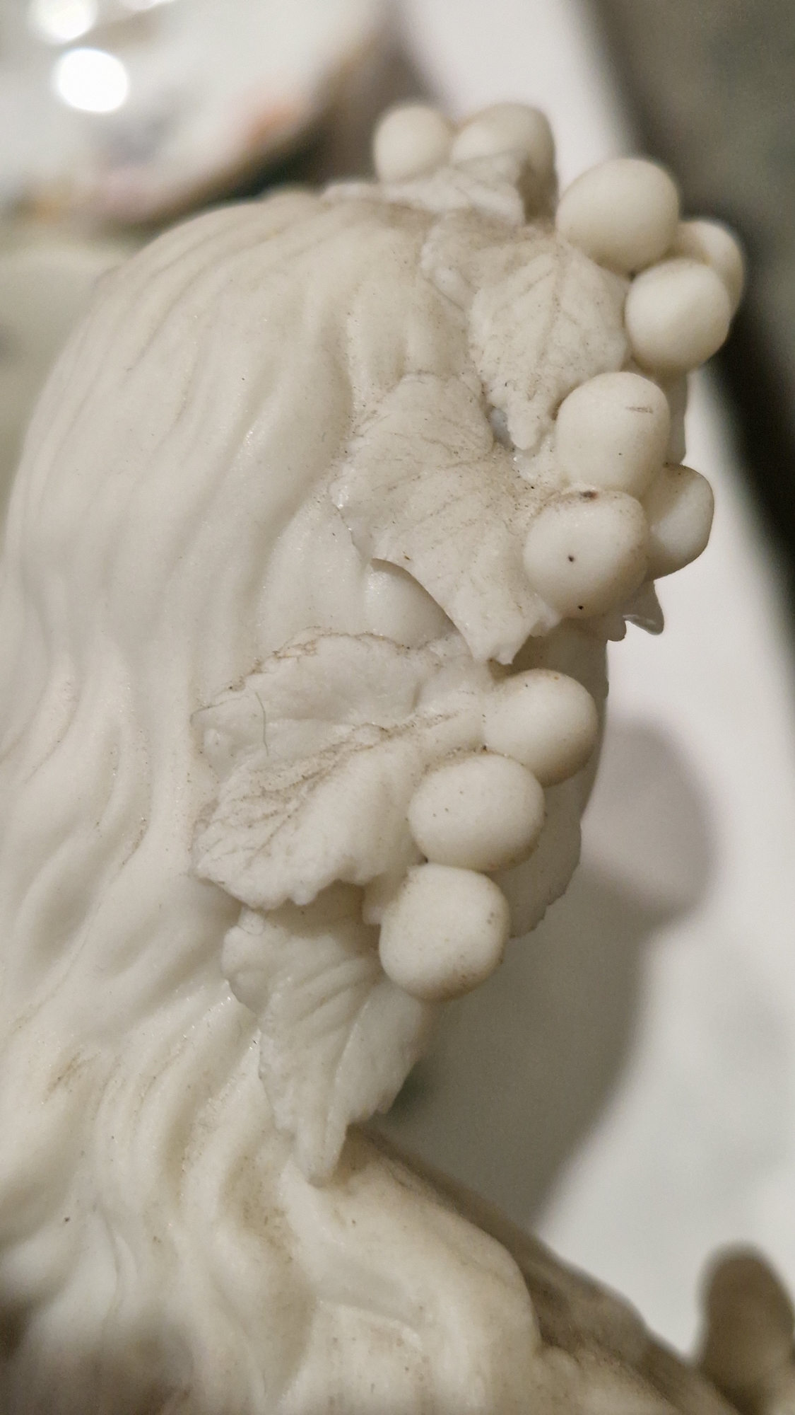 Hill Pottery Company (Burslem) parian figure of Palmerston, standing beside an inscribed column, - Image 13 of 17