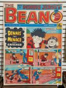Giclee canvas print of Beano front cover, 91.5cm x 66cm Condition Report 91.5cm x 66cm