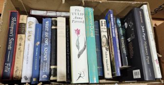 Assorted volumes to include Folio Society, The Strand Magazine 1895 and 1892, Pavord, Anna 