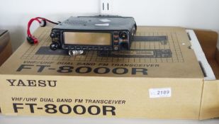 Two Yaesu FT-8000R dual band transceivers (2)