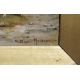 Collection of pictures including landscape scene with man fishing, signed, watercolour of trees by B - Image 4 of 15