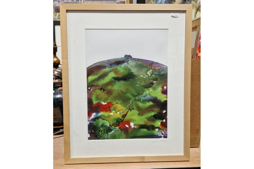 After Valerie Mclean Colour print "May Hill - Winter", signed and titled on mount, framed and - Image 2 of 14