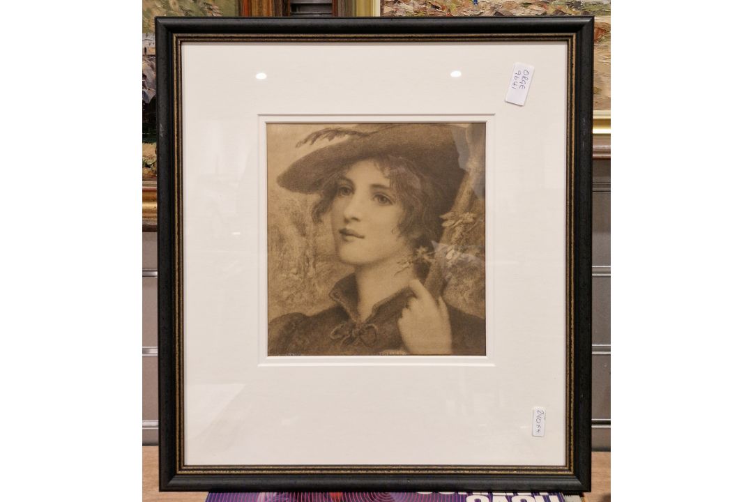 Four prints after George Henry Edwards 'Portia', 'Cleopatra', 'Juliet' and 'Rosalind' (4) - Image 4 of 4