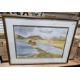 Assorted pictures, including: a highland lake landscape watercolour, unsigned, cottage in garden - Image 5 of 12