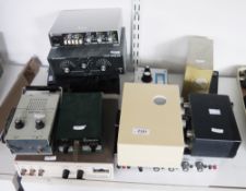 Selection of radio associated electronic test equipment including signal tracer, RS components