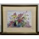 Collection of pictures including landscape scene with man fishing, signed, watercolour of trees by B - Image 10 of 15