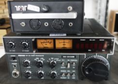 ICOM IC211E transceiver with Ten-Tec RX320 receiver