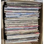Mixed collection of vinyl LPs of various genre to include Carly, Percy Sledge, Hank Thompson, The