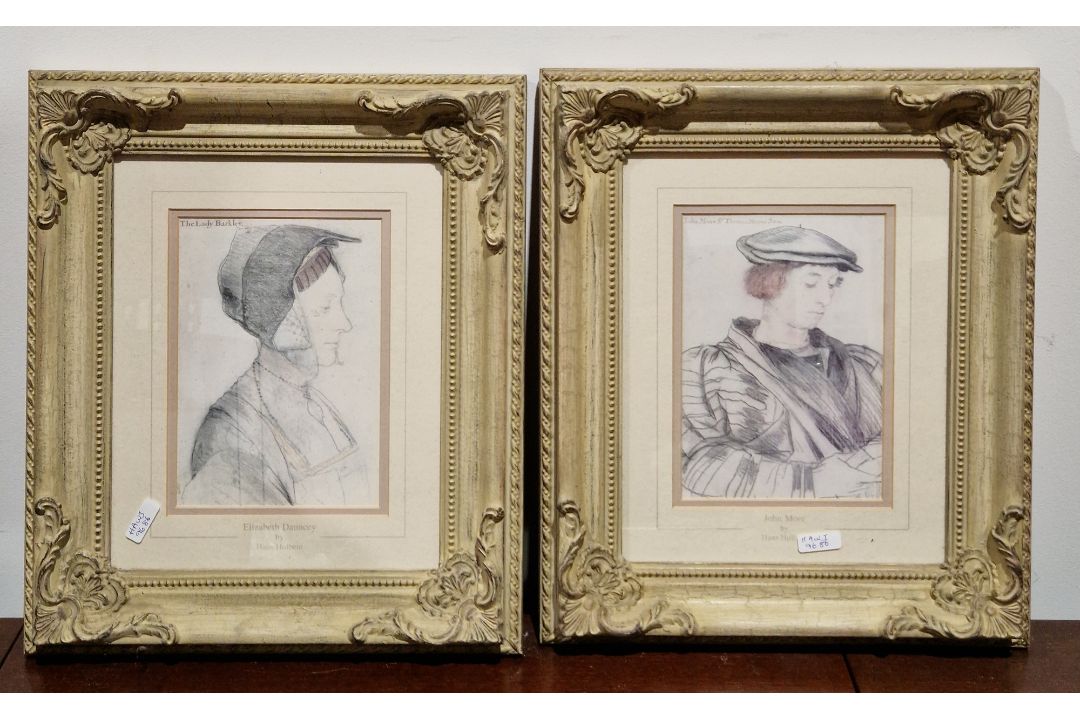 Handcoloured lithograph "The Lover Returns" after M Currier, A C Dawson Welsh Corgi print, Elizabeth - Image 2 of 6