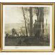 Collection of framed prints including a beamed house after Cecil Aldin, two hunting prints signed in - Image 1 of 6