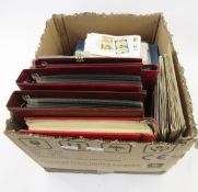GB and World stamps: With British decimal face value c£430, large boxed accumulation in albums,