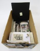GB & World stamps: Large box of FDC & other covers, 100+, many purposed, plus some specimen and