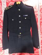 Grenadier Guards Lieutenant Colonel, blue patrol jacket, no labels, high collar, flat breast