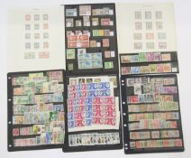 British Empire & Commonwealth stamps: Varied accumulation, mint and used, on stock-cards/sheets