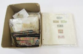 Stamps of the Americas: Album pages of USA and associated territories such as Panama and