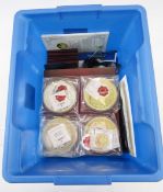 A large collection from 'London Mint Office' of copper nickel commemorative coins representing Queen