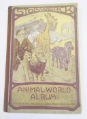Stollwerk's Animal World Pictures cigarette card album, 'comprising pictures of the more important
