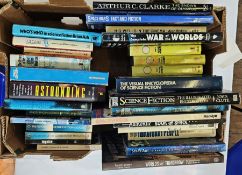 Quantity of Science Fiction art books to include Cambino Fred 