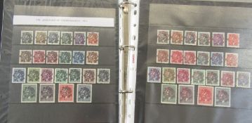 Czechoslovakia stamps: Folder of 1945 liberation issues from Czechoslovakia, some genuine yet mostly