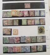 German stamps: Empire to immediate post-war zones in blue album, mint and used, with definitives,