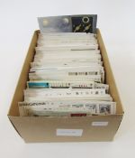 GB Stamps: Box of over 300 QEII pre and post decimal covers, 1960s to 2000s, mostly first day