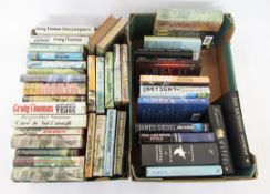 Quantity of modern first editions to include Jacqueline Susann, David Storey, Norman Mailer, Sarah