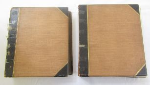 Two Edwardian photograph albums - topographical featuring scenes from Italy and Sicily, i.e.