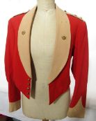 The Cheshire Regiment mess dress by J.B.Johnstone Ltd, London and Dublin to P.P.T. McConnell Esq.,