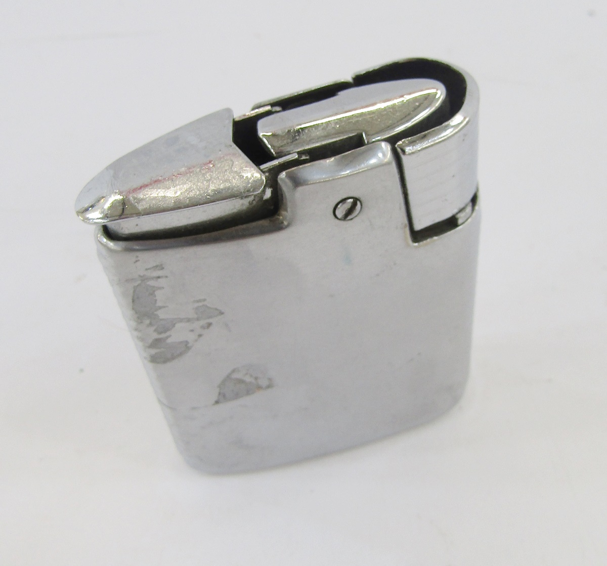 Bentley chrome 'Flying B' car mascot, 10cm wide x 6cm high with chrome stand, 3 Rolls Royce leaflets - Image 3 of 3