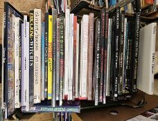 Large quantity of science fiction art books to include Paper Tiger Publications, Jim Burns, Chris