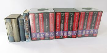 Folio Society - three identical boxed sets (two sealed) 