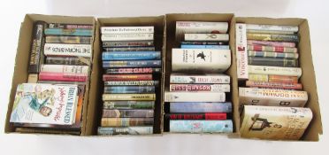 Quantity of modern first editions to include Norman Mayler, Grace Metalios, Harold Robbins, Dan