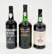 Magdalen College 450th anniversary port, produced, bottled and shipped by Barros Almeda, imported by