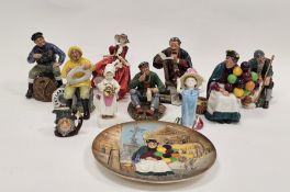 Royal Doulton figures 'Wayfarer' HN2362, 'The Old Balloon Seller' HN1315, 'The Boatman' HN2417, 'The
