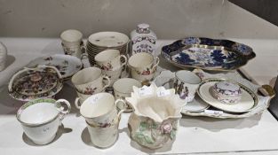 Collection of English and Royal Copenhagen porcelain and other items including a Royal Copenhagen