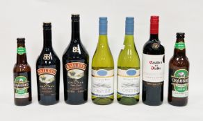 Two bottles of Malborough Sauvignon Blanc Oyster Bay New Zealand 2020 and 2021, two bottles of