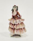 An early 20th century Royal Doulton bone china figure of Grizel, printed green marks, HN 1629, Rd.
