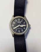 Gent's Lorus Sports stainless steel strap watch, the circular dial with date aperture and on