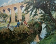 Stanhope Alexander Forbes (1857-1947) Colour print 