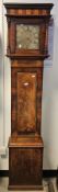 Georgian mahogany 30-hour longcase clock, 10