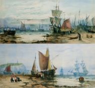 George D. Callow (1829-1875) Two watercolour drawings 